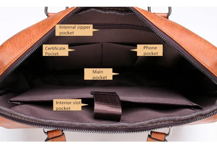 CARTABLE EN CUIR PU M10